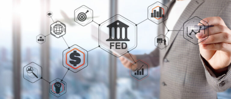 Federal Reserve System. FED. Financial Business Background.