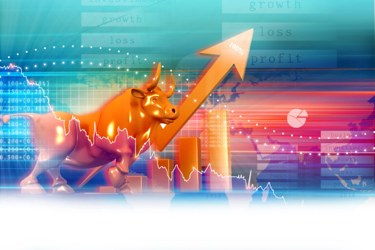 Stock market graph