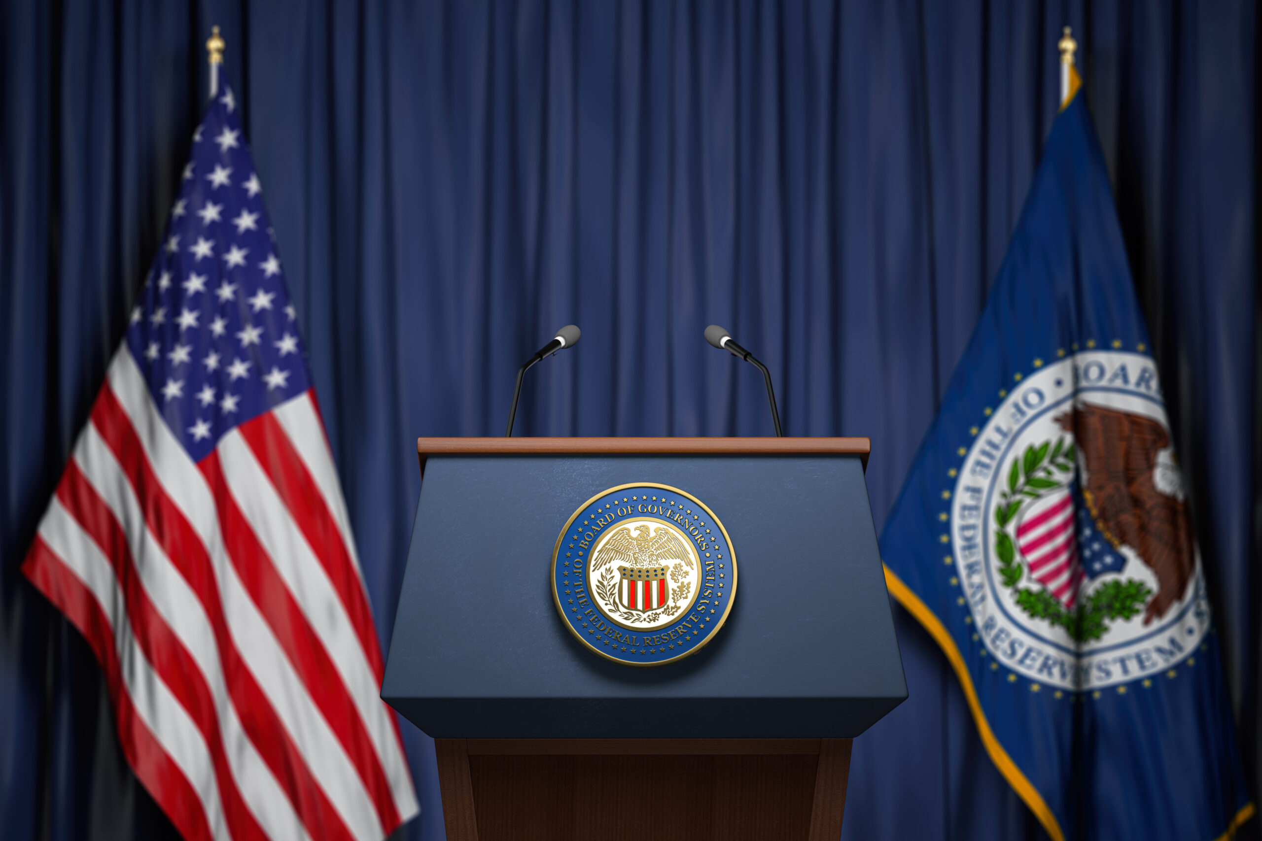 Federal Reserve System Fed of USA chairman press conference conc
