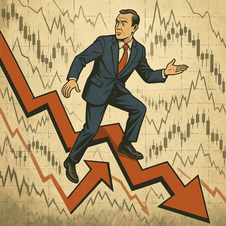 Investor on a Falling Arrow